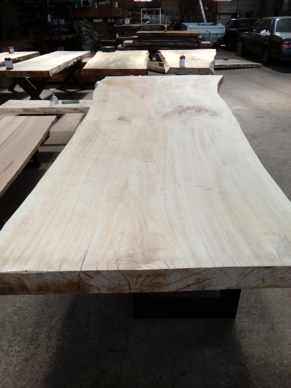 Boomstamtafels tafelbladen planken bartafel, salontafel