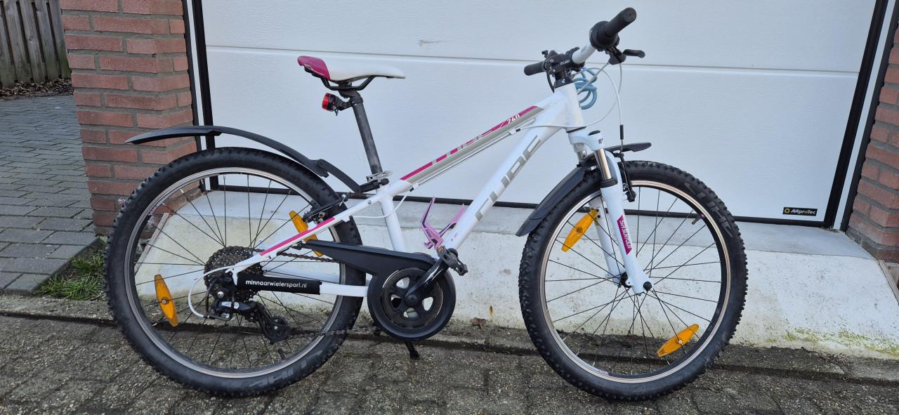 Mountainbike 24 inch, voor meiden van 7-11jaar