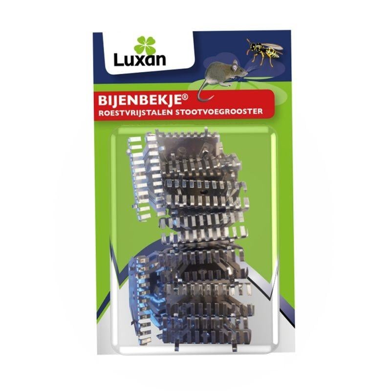 Luxan Bijenbekjes RVS 50mm 10 stuks tegen dieren en insecten