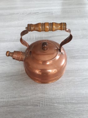 Koperen keteltje