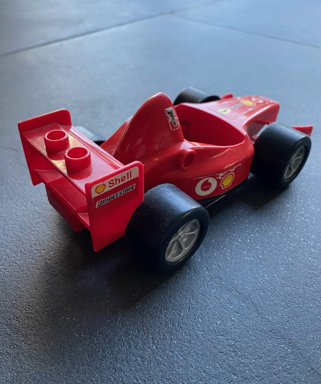 Lego Duplo F1 Ferrari raceauto (compleet) 4693