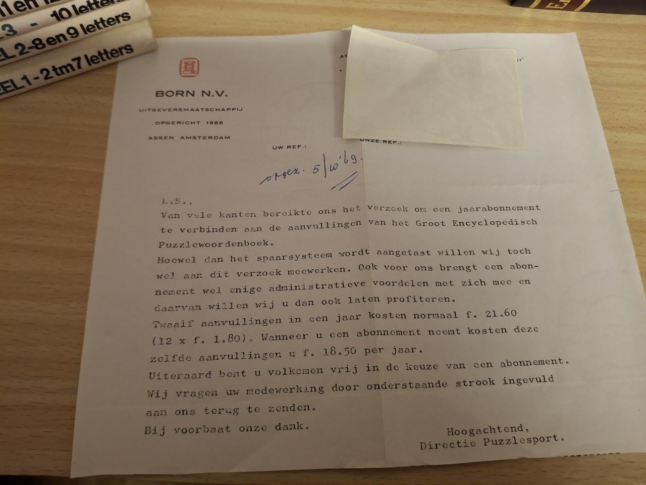 Vintage Puzzelwoordenboeken