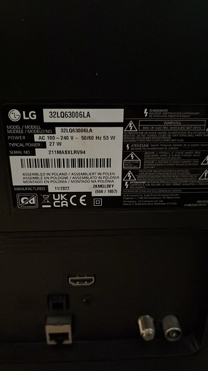 LG smart tv