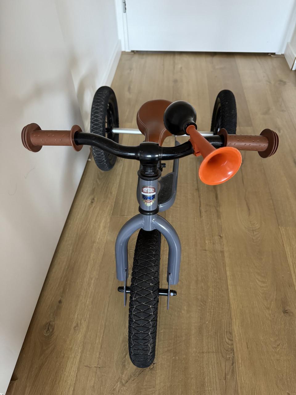 Als Nieuw: Trybike driewieler en loopfiets compleet