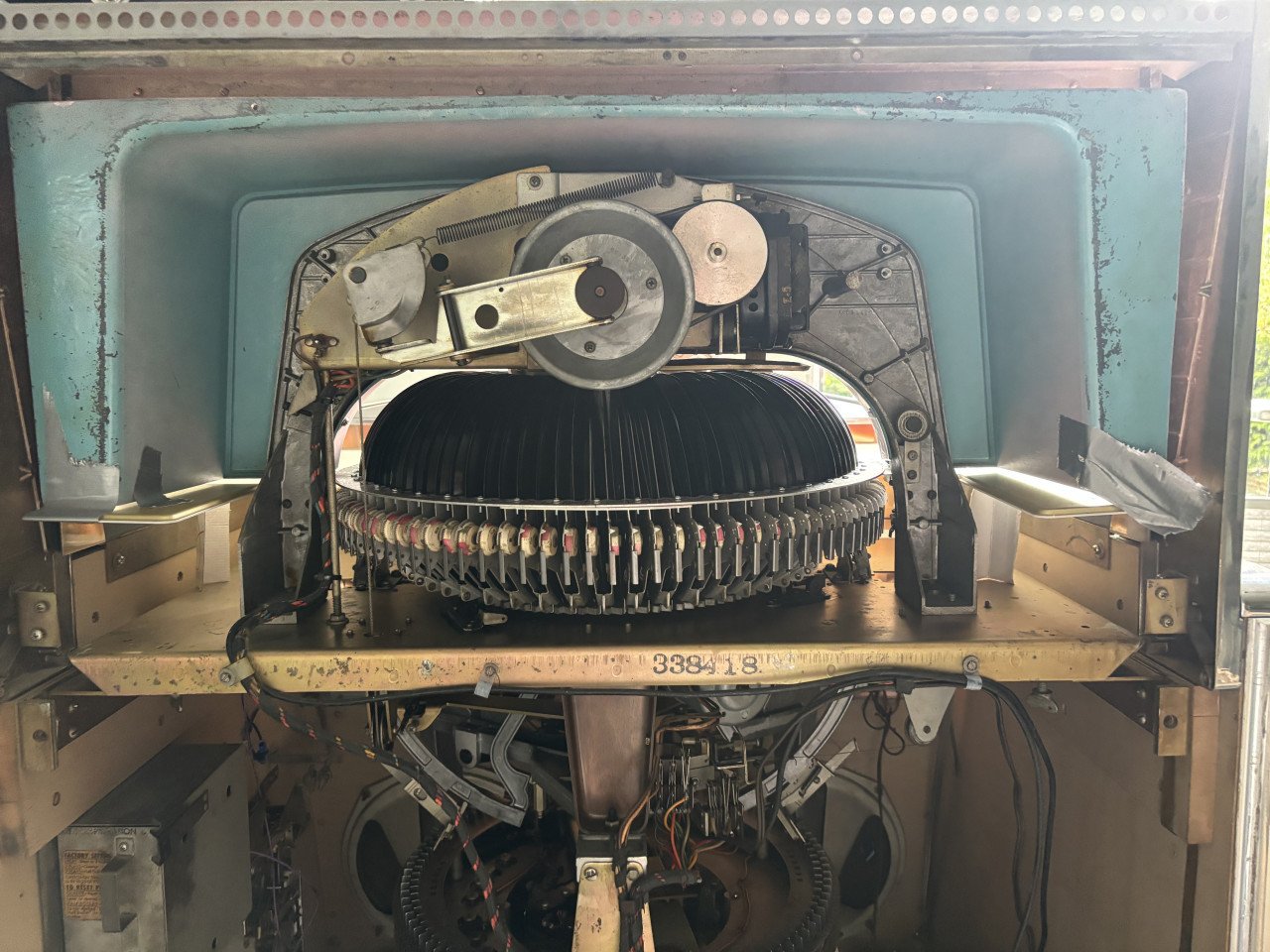 Wurlitzer 2200 jukebox uit 1958