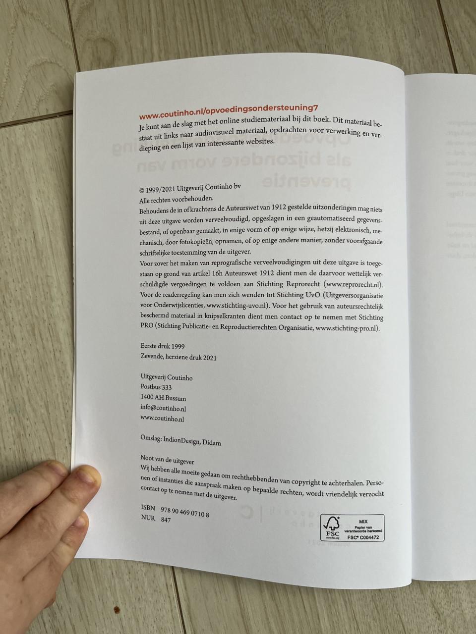 Opvoedingsondersteuning als bijzondere vorm van preventie | 7e editie (2021