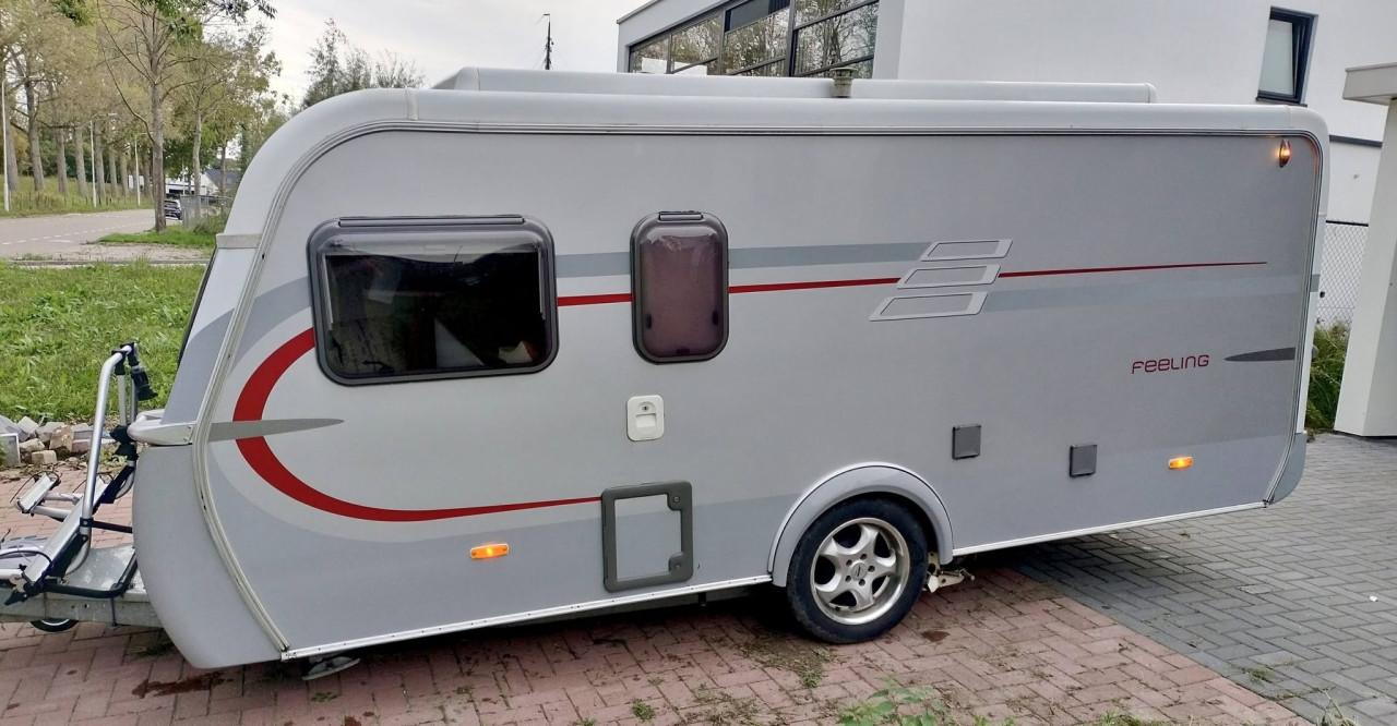 Eriba Feeling met mover / voortent / GRATIS winterstalling