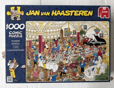 Puzzel - Jan van Haasteren “De bruiloft”- 1000 stukjes