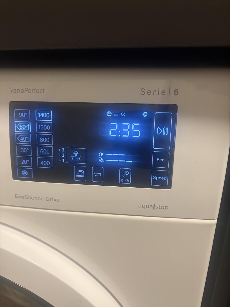 Bosch Serie 6 wasmachine – 8 kg – 1400 toeren