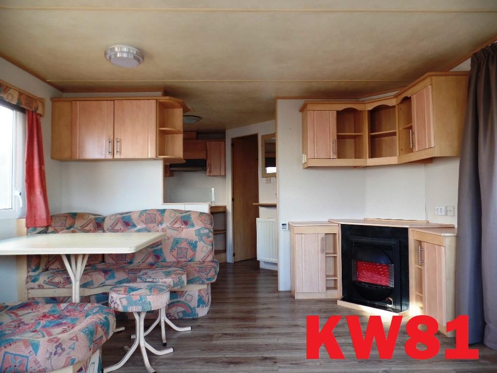 Stacaravans en chalets met dubbel glas en centrale verwarming te koop