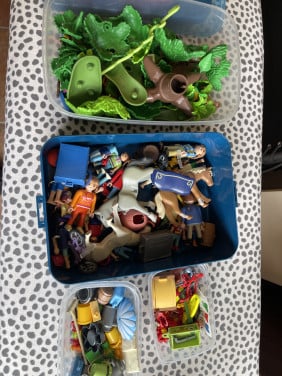 Restjes van playmobil