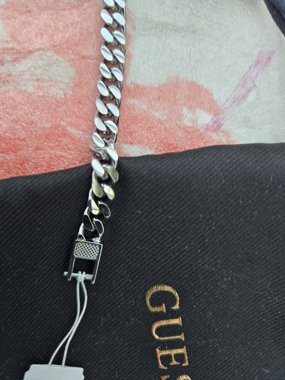 Guess heren stalen armband LINK CITY