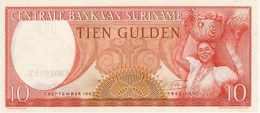Biljetten Suriname UNC