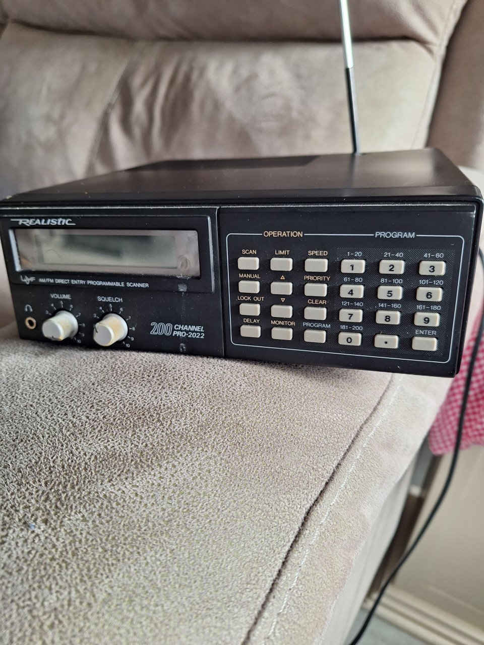 Scanner  200  kanalen  lezen