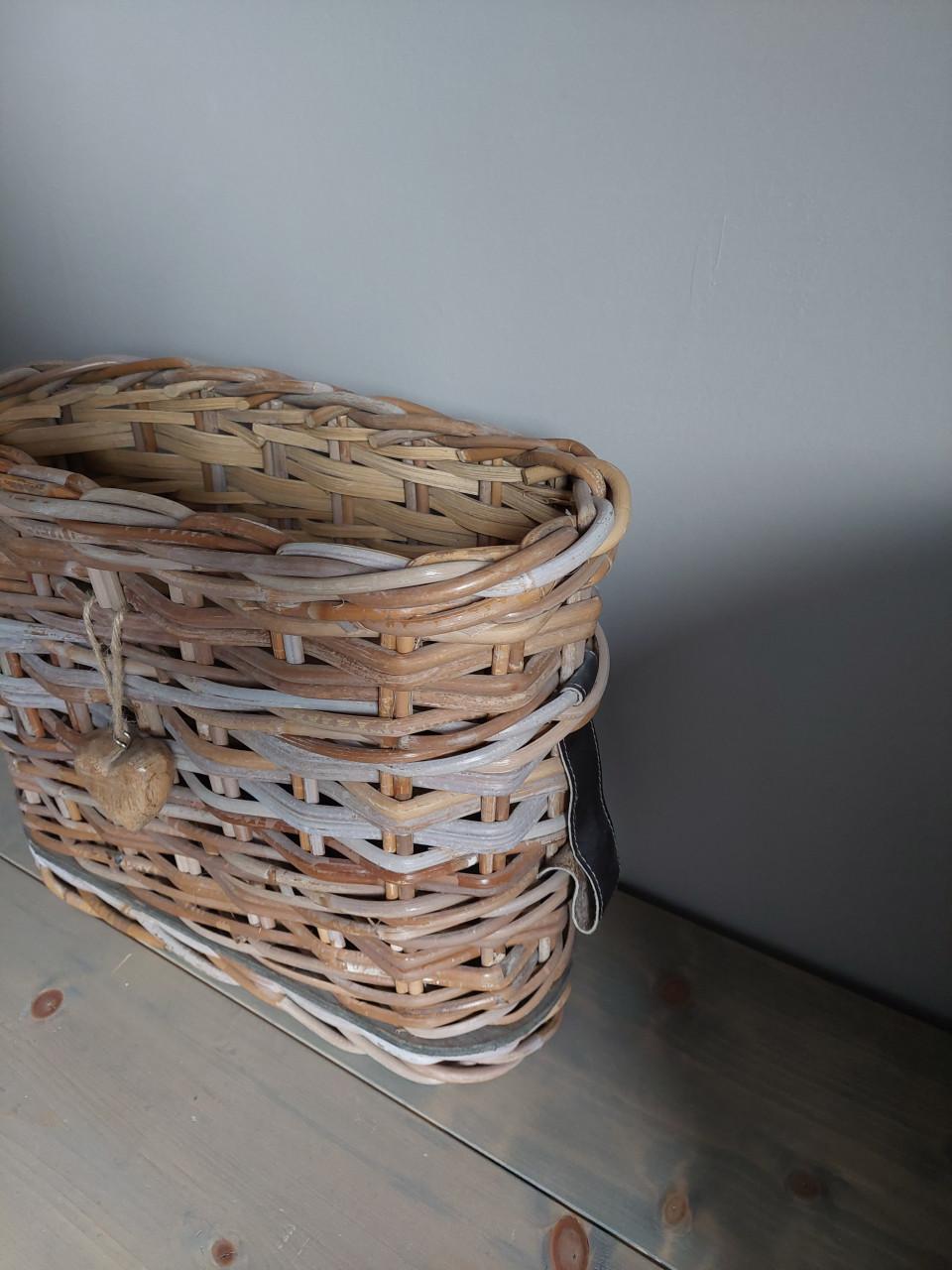 2 mooie rotan manden in zeer goede staat