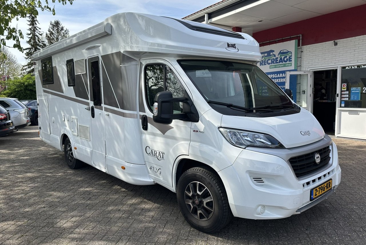 Mc Louis Carat 473, 2020, 86.172km, jaar APK, 3m gar, beurt, carplay setje
