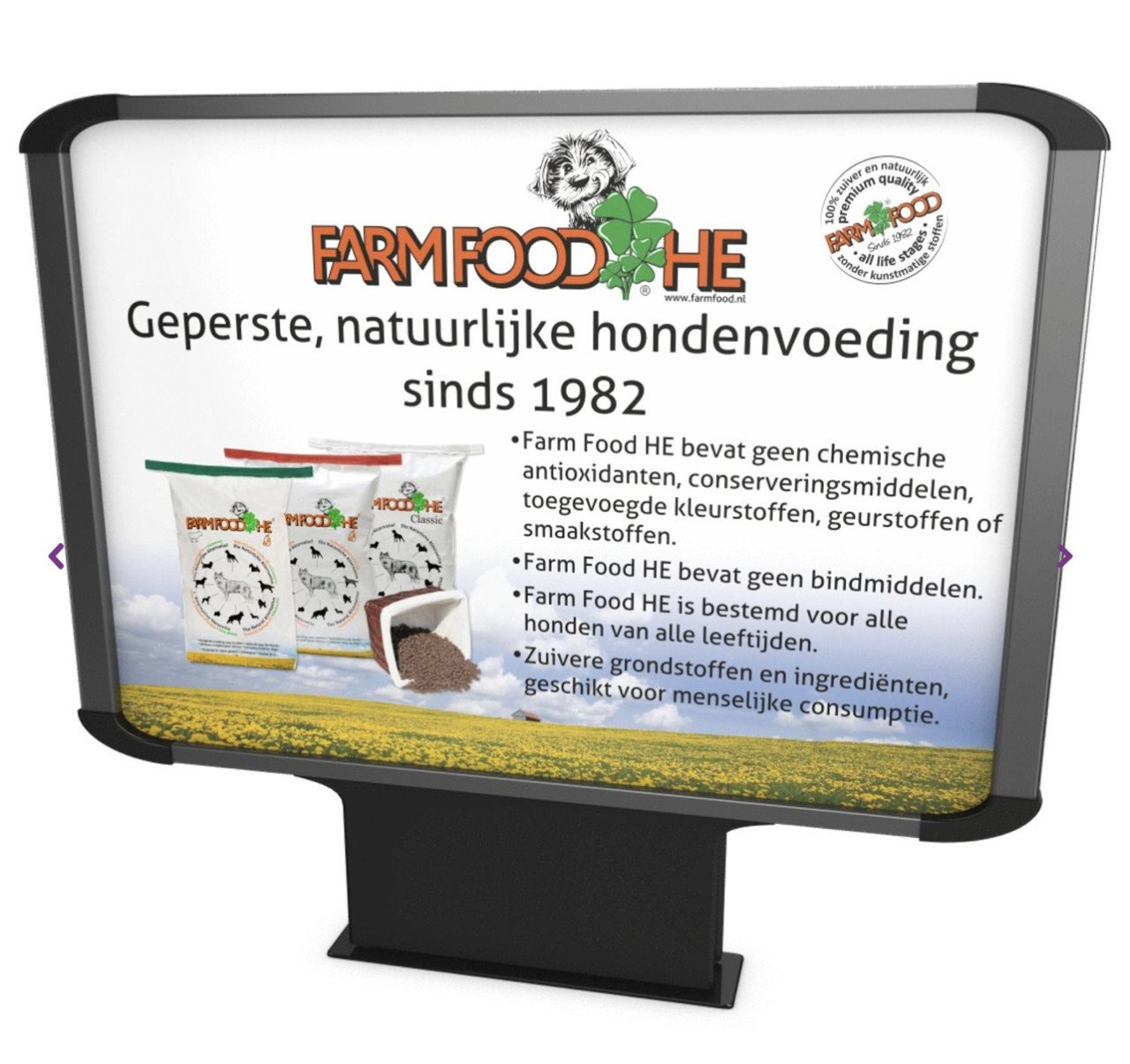 Farmfood zalmolie hondenbrokken