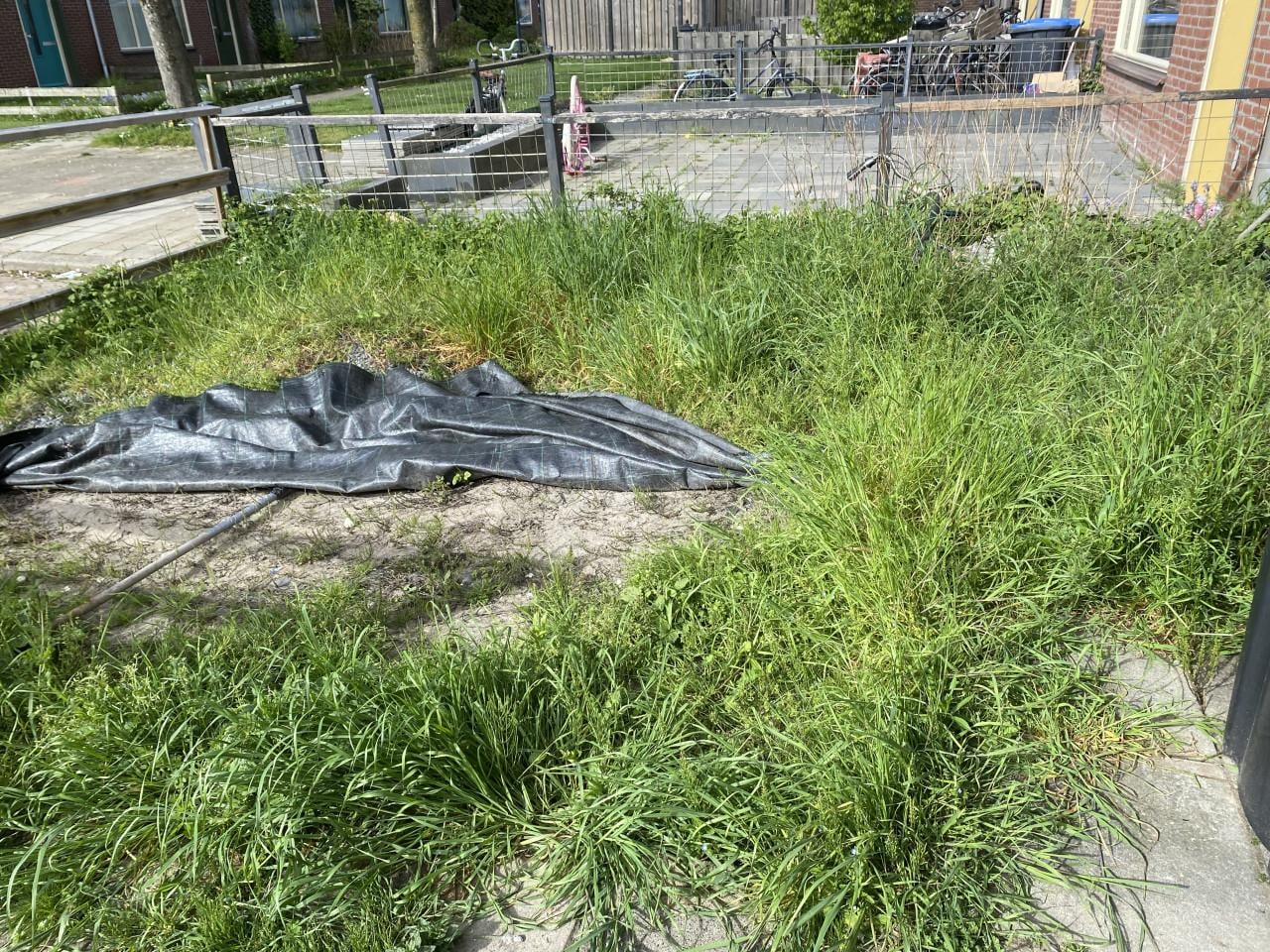 Tuin onkruidvrij maken