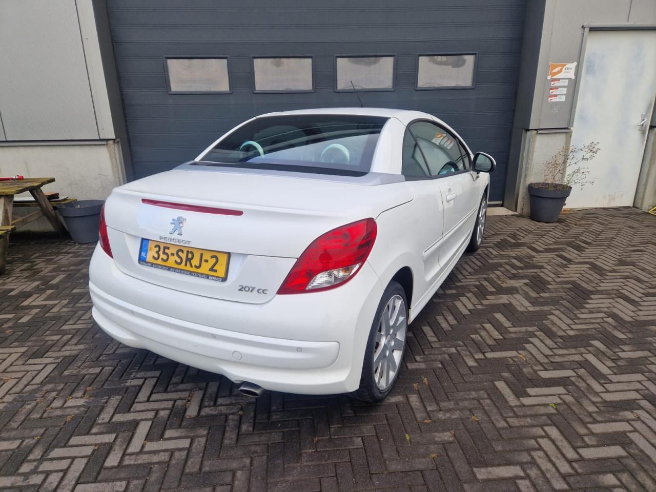 TE KOOP PEUGEOT 207 CC CABRIOLET HARDTOP 1.6 VTI GRIFFE EURO 5