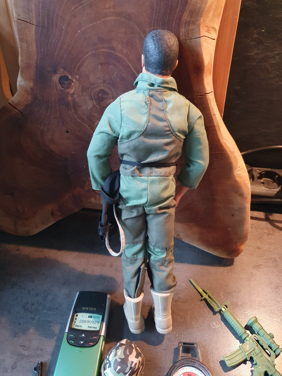 Prachtige originele vintage Action Man GI Joe doll met accessoires...