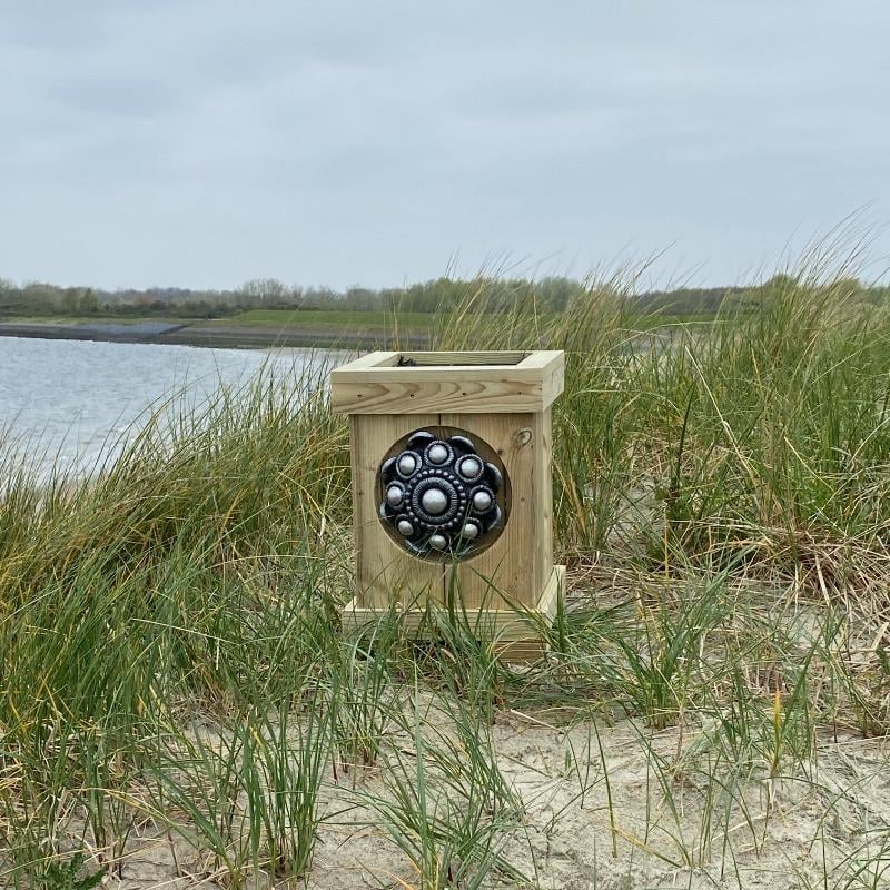 Zeeuwse knop bloembak L32 x B35 x H45 10jr. Jubileumactie!