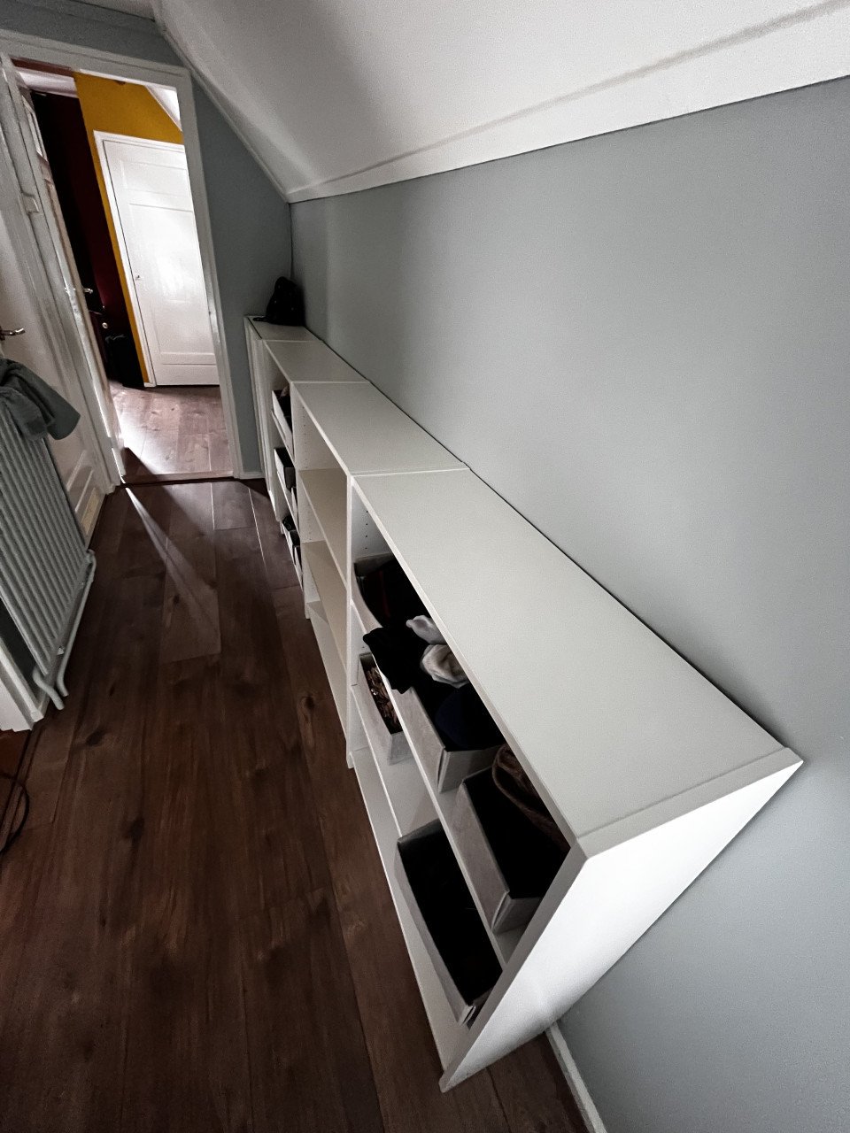 4 witte lage Billy kasten van IKEA. Samen voor 40 euro!