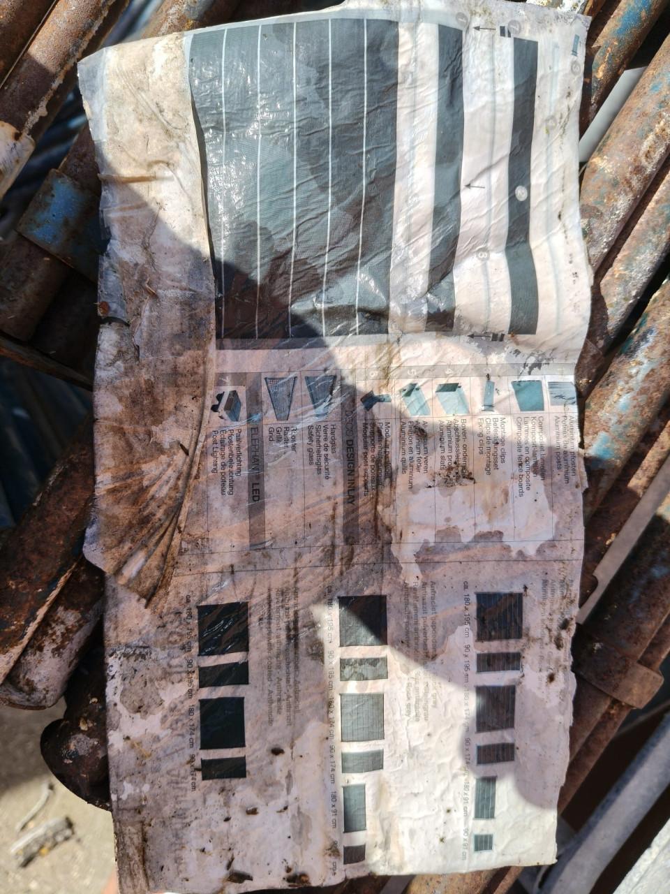 Schutting composiet nieuw antraciet