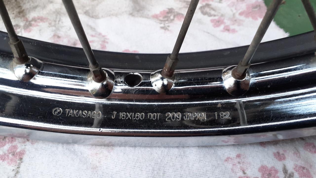 Voorwiel Yamaha dt