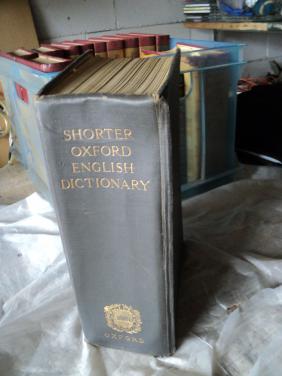 Boek "Shorter Oxfort English Dictionary"