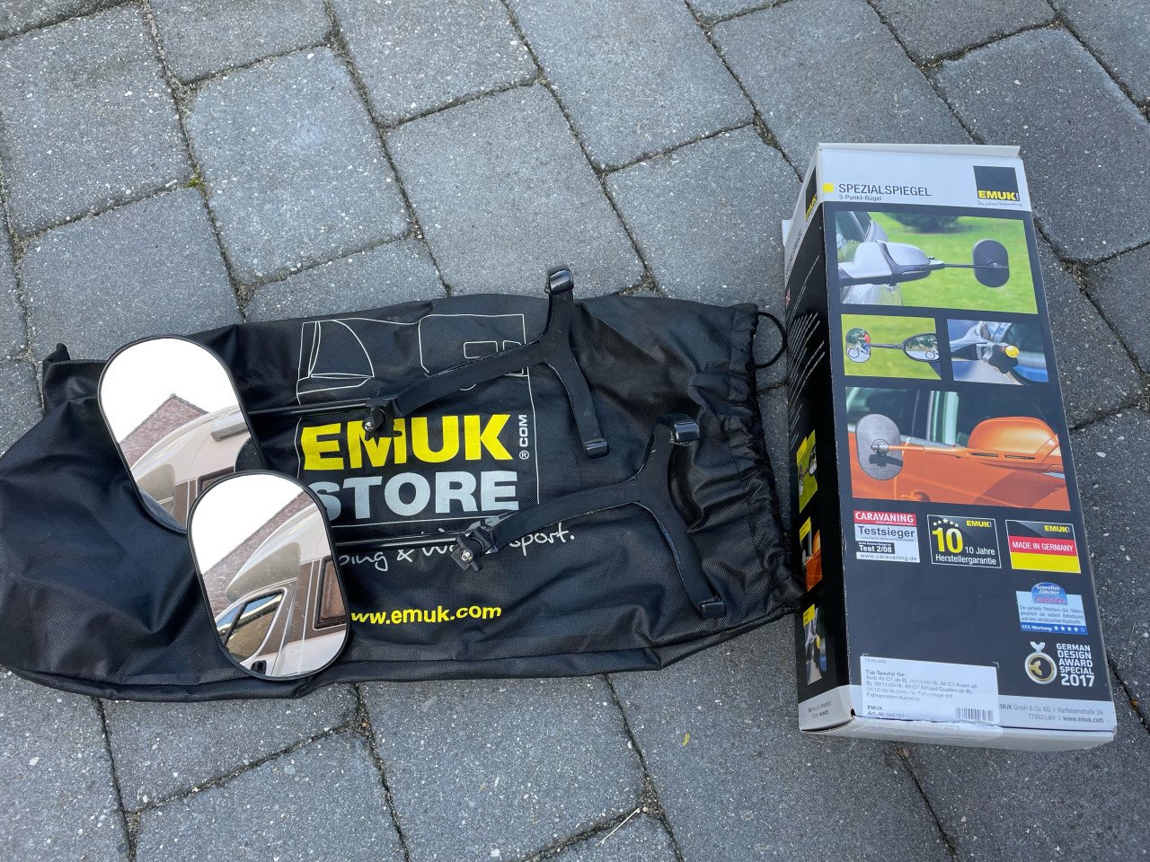 Emug caravanspiegels Audi A6 C7