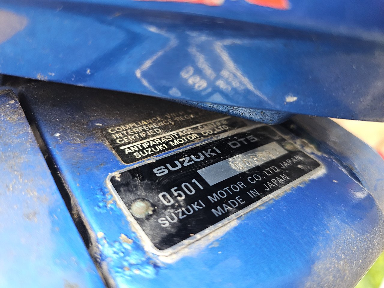 Suzuki Buitenboordmotor 5pk 2takt