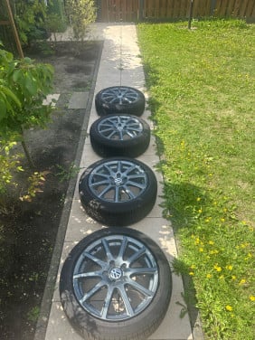 Velgen met winterbanden 205/50 R17