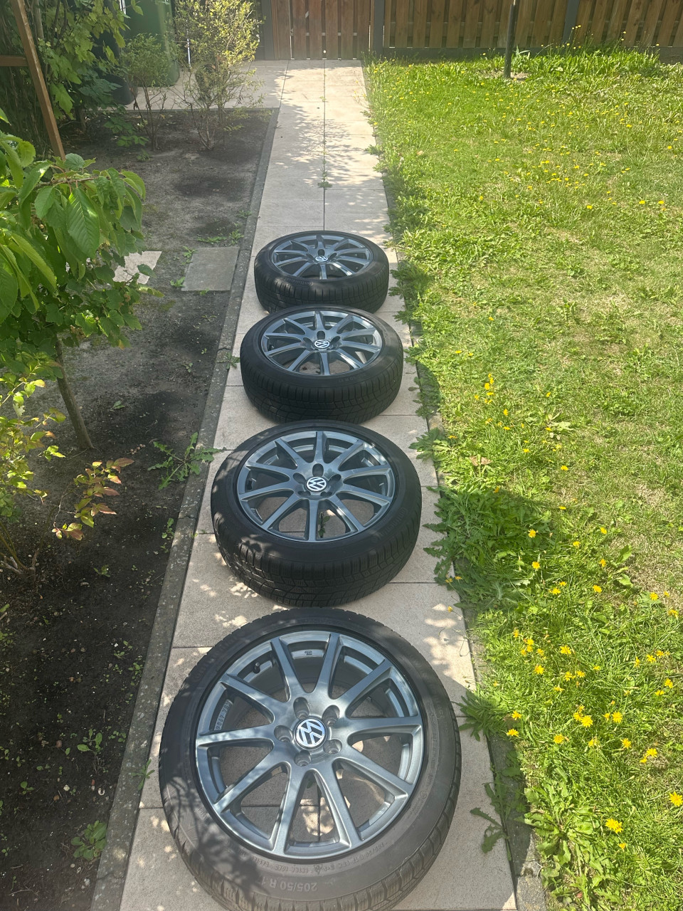 Velgen met winterbanden 205/50 R17