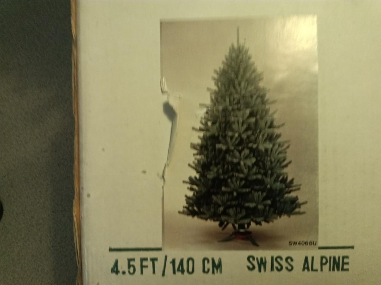 Verschillende kerstbomen