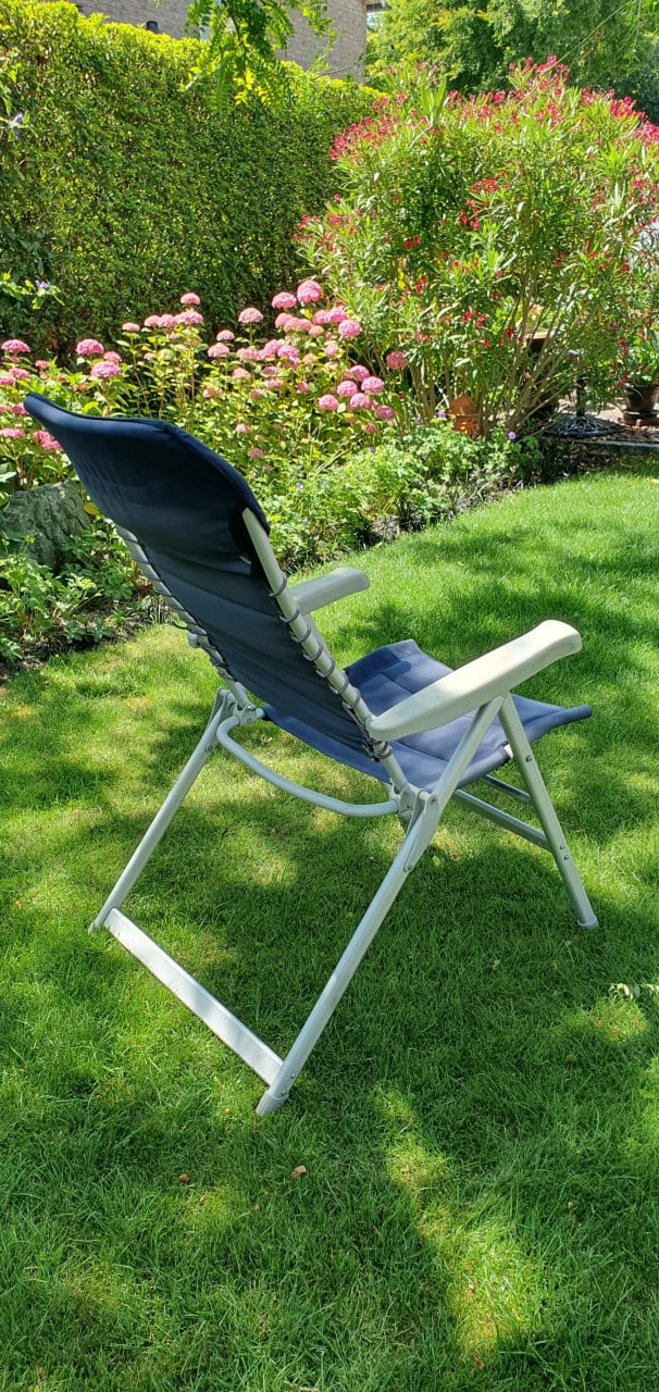 Stevige camping/tuinstoel