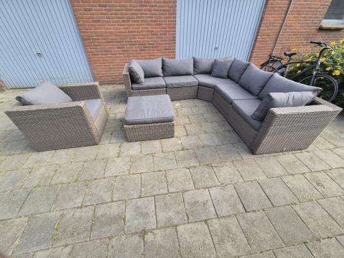 Complete XL Loungeset 270 x 270 cm (Bezorging mogelijk)