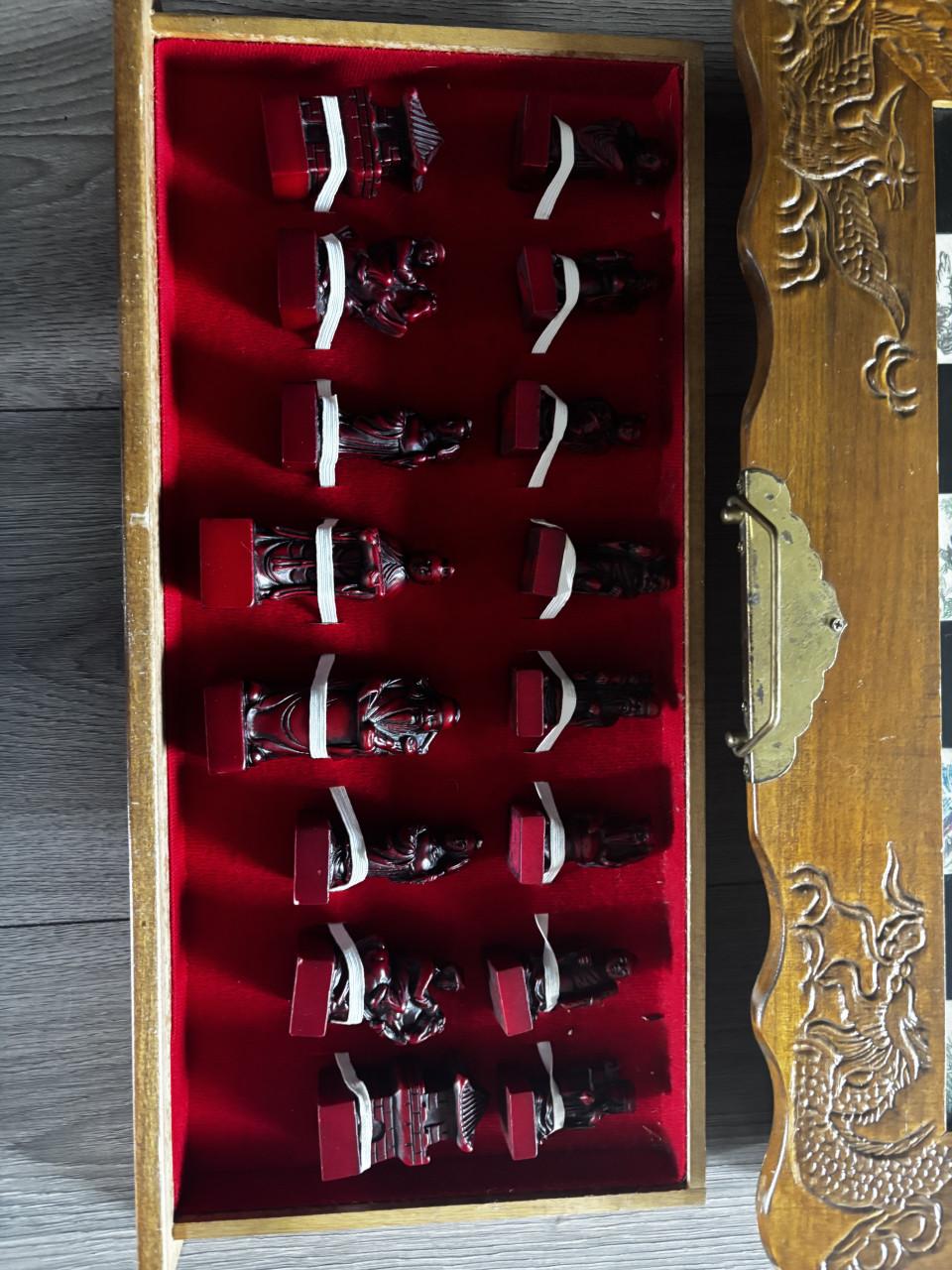 Vintage Chinees schaakbord