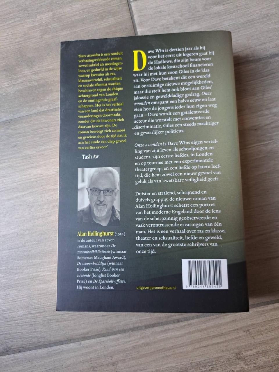 Roman Onze avonden van Alan Hollinghurst