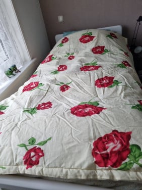 Plaid/deken handgemaakt