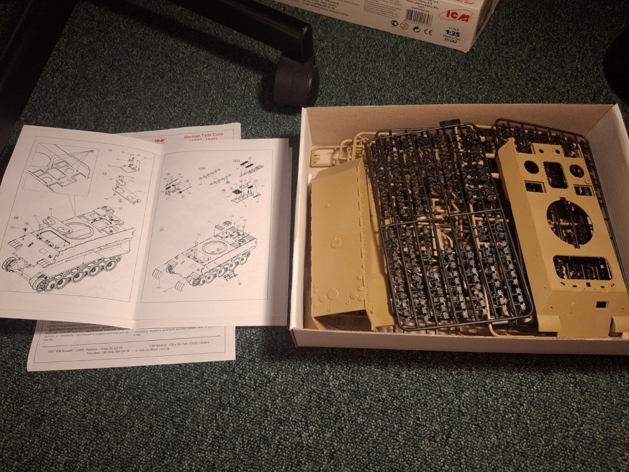 Modelbouw bergepanther  German ww2