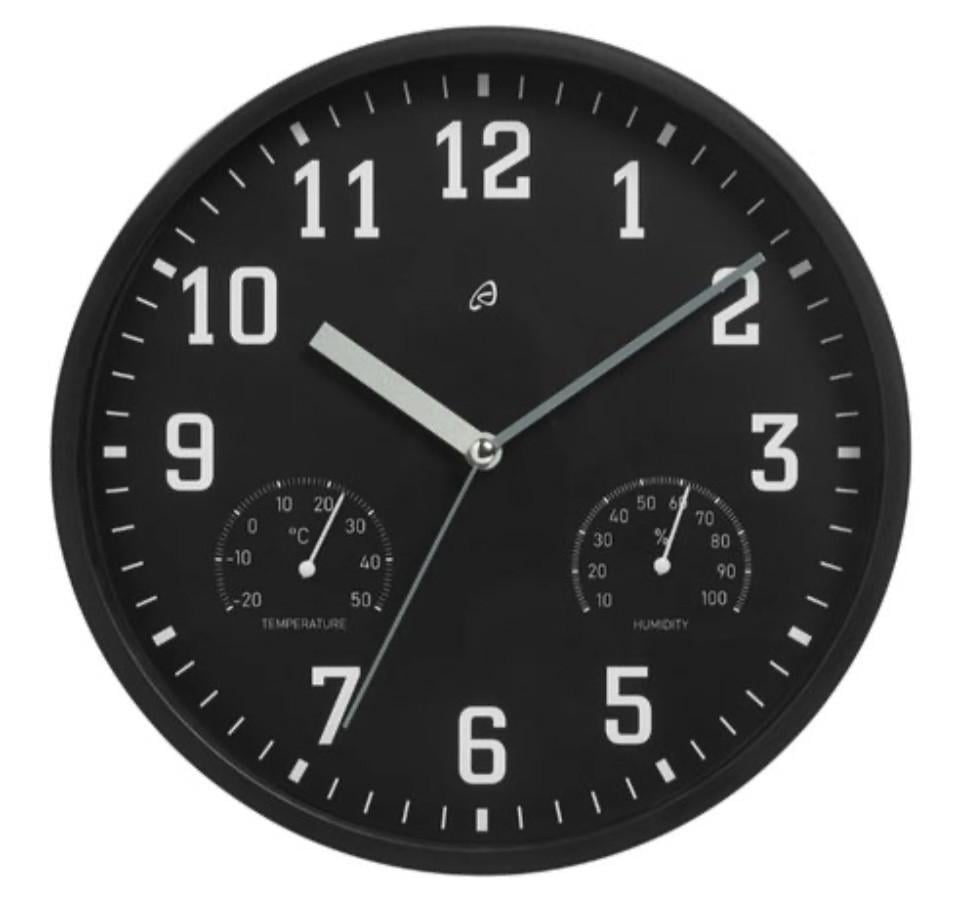 Nieuwe wandklokken met thermo- en hygrometer