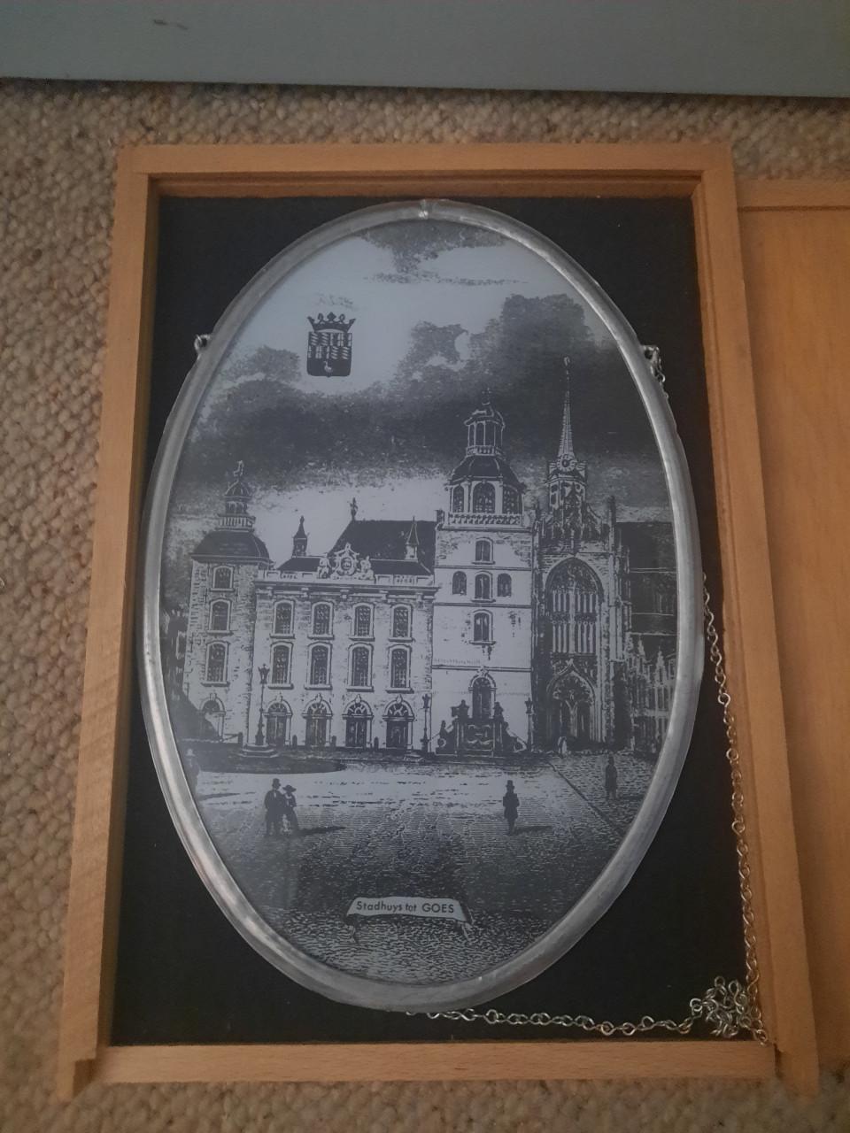 Grafiek/tekeningen en schilderij over Zeeland