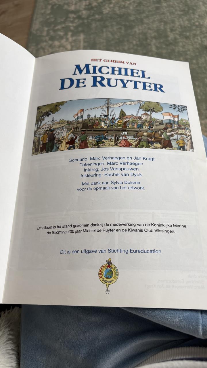 Tijdschrift: het geheim van Michiel de Ruyter