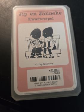 Jip en Janneke kwartetspel van HEMA.