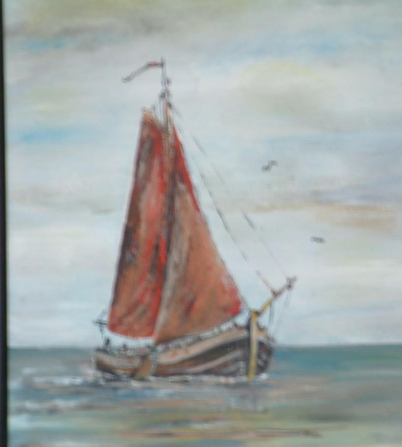 Zeiler visserij houten schepen