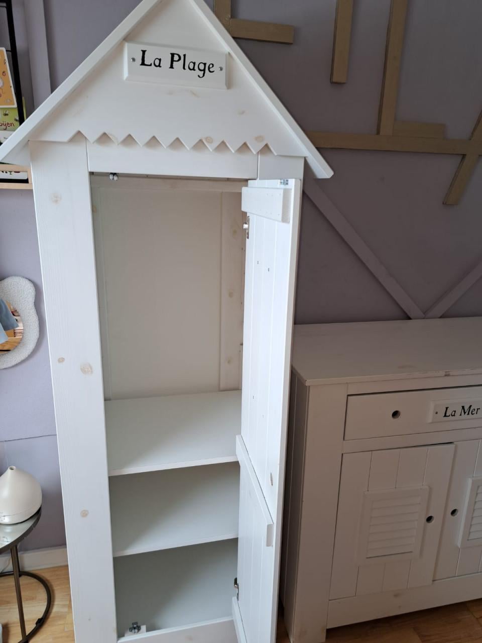 Complete babykamer in sfeervol strandthema