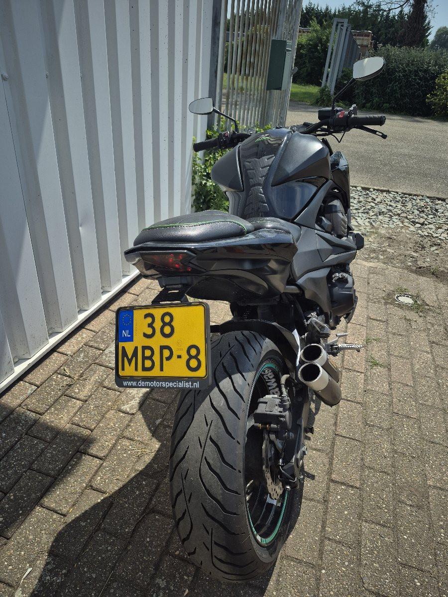 Kawasaki Z800E uit 2016, stoere naked A2