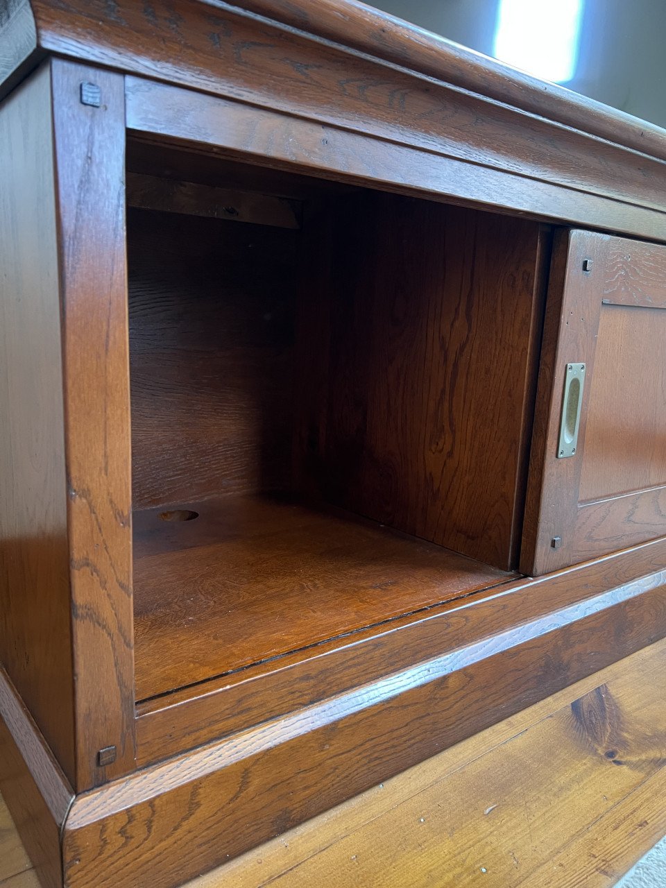 Eikenhouten dressoir, kwalitatief tv meubel