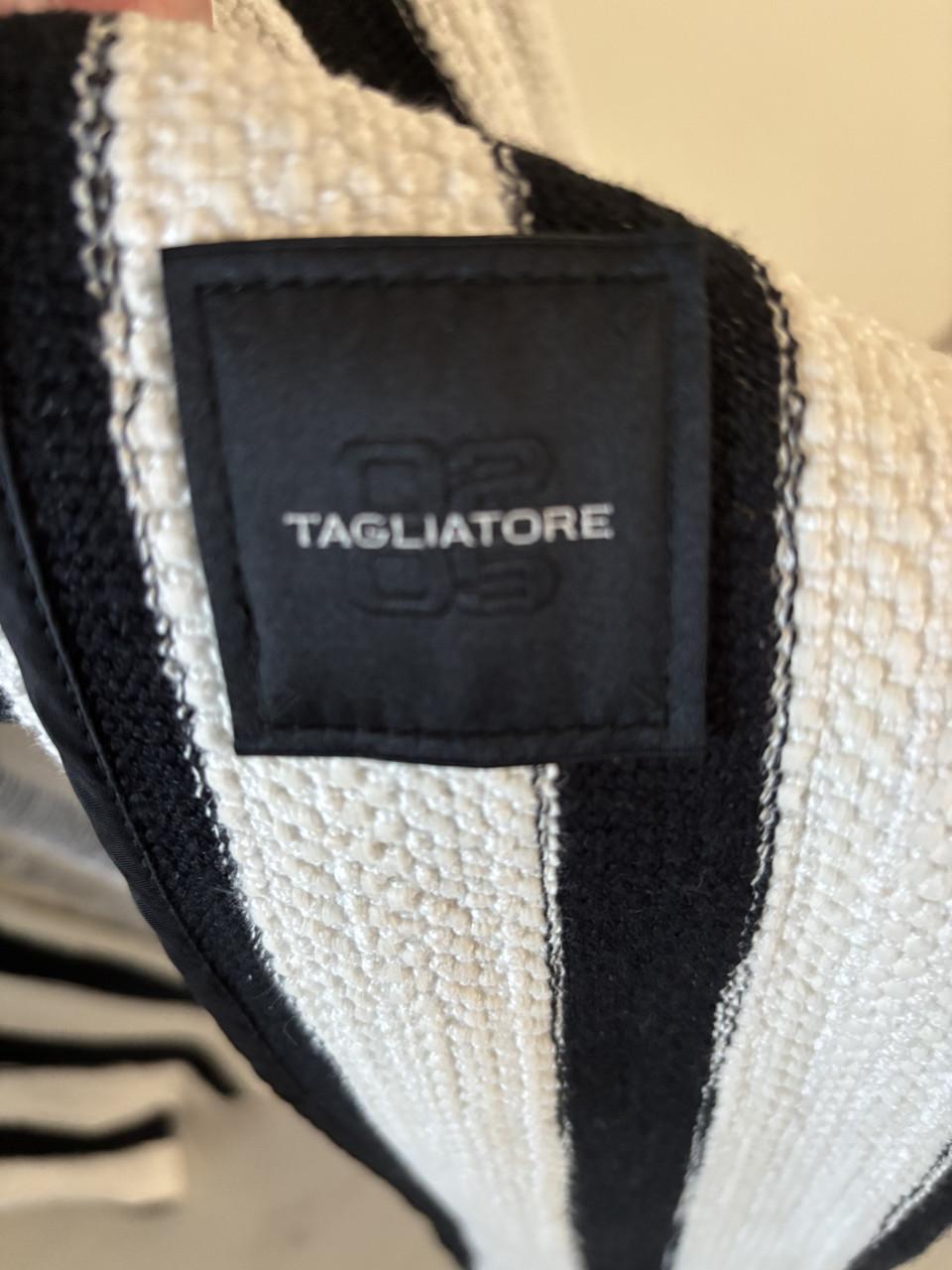 Blazer wit met zwart Italiaans Tagliatore