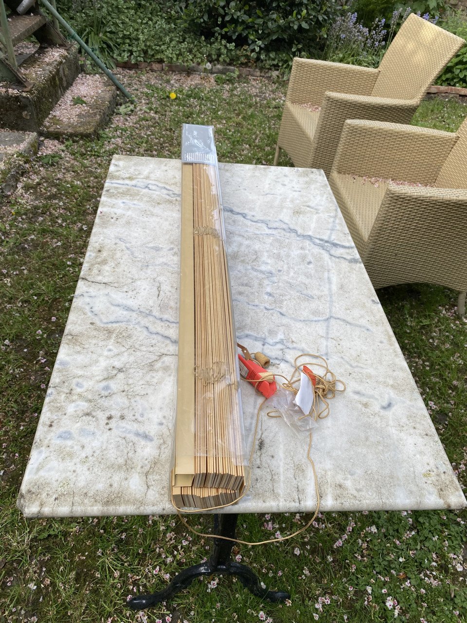 Houten luxaflex IKEA